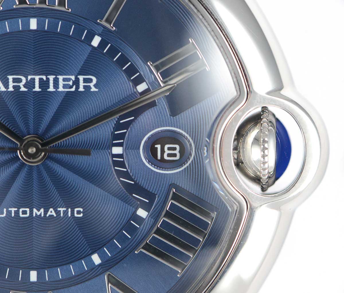 Balon Bleu 42mm SS SS Blue V6F V4 Asia 2824 Ballon Bleu de Cartier