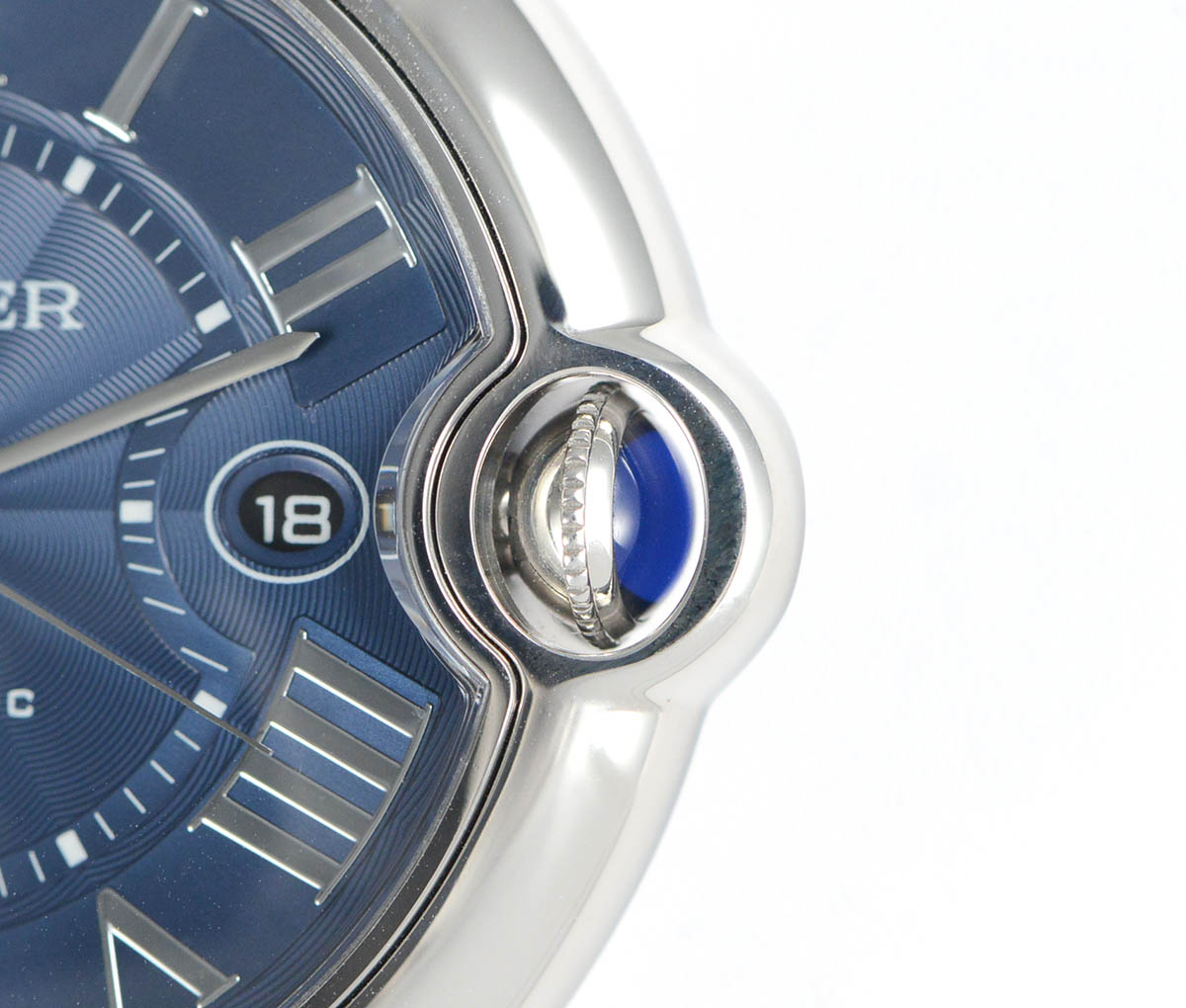 Balon Bleu 42mm SS SS Blue V6F V4 Asia 2824 Ballon Bleu de Cartier