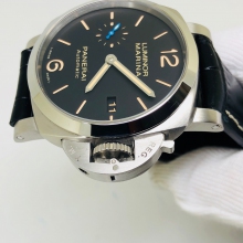 PAM 1392 O XF 1:1 Best Edition on Black Leather Strap P9000