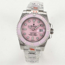 Submariner 116610LN 904L SS/SS Pink GMF A2824