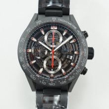 tag Carrera Cal. HEUER 01 43mm Blk XF A1887 Chrono