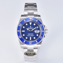 Submariner 116619 LB Blue Ceramic 904L SS CLEAN  VR3135