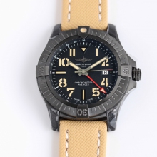 Avenger GMT 45mm DLC/NY/LE black dial  GF A2836